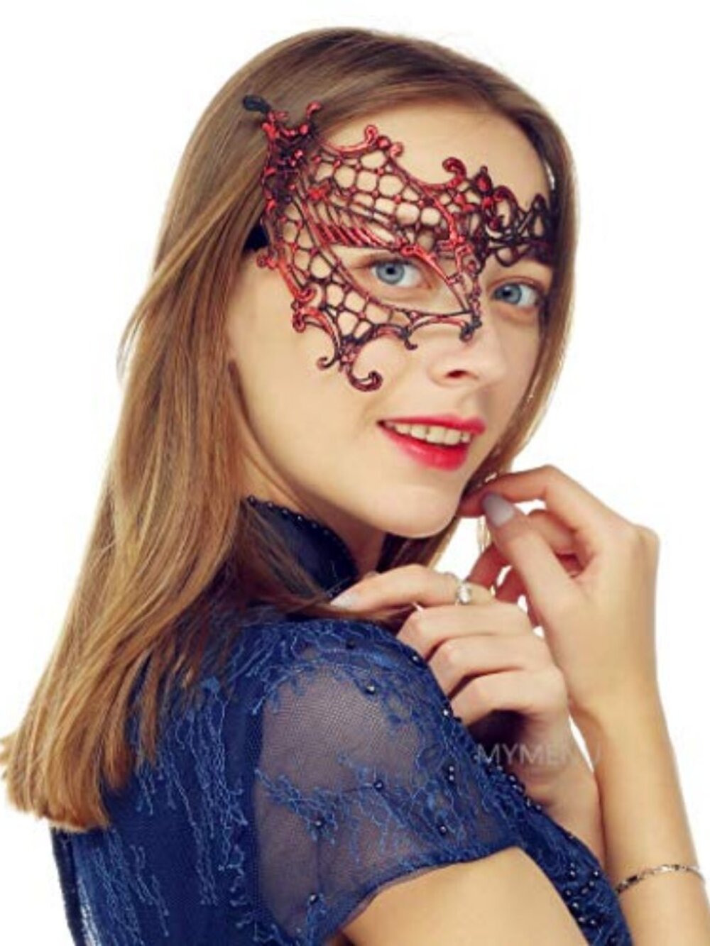 Masquerade Mask for Women Venetian Lace Eye Mask For Party Prom Ball Costume
